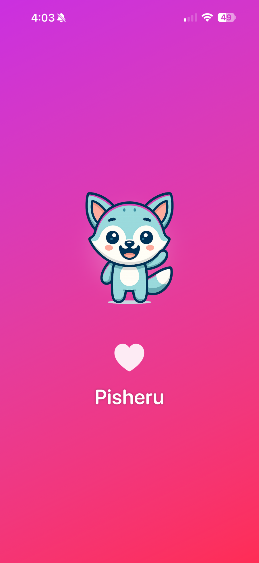 Pisheru app interface